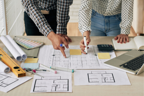 Technical drafting and working drawings – architect in Ahmedabad